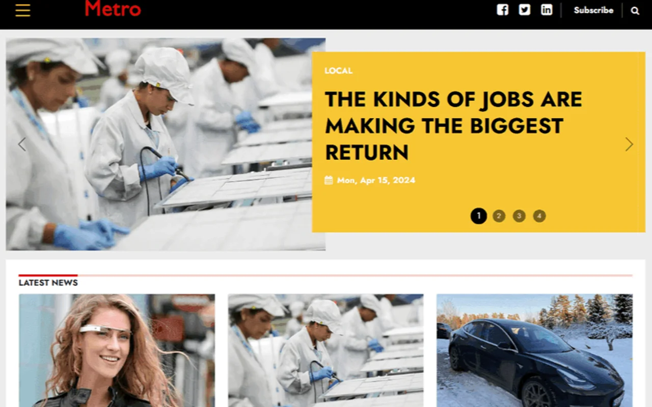 Sports Website Design