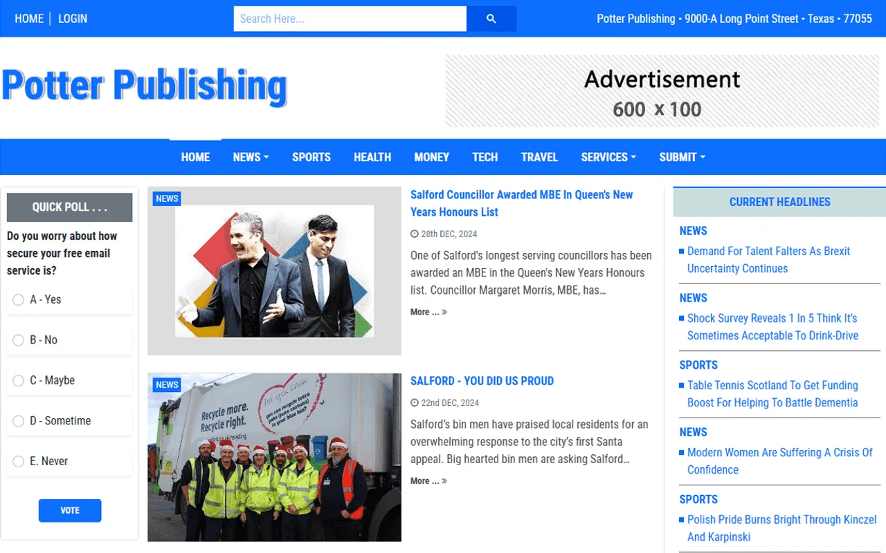 Preview of Template 101