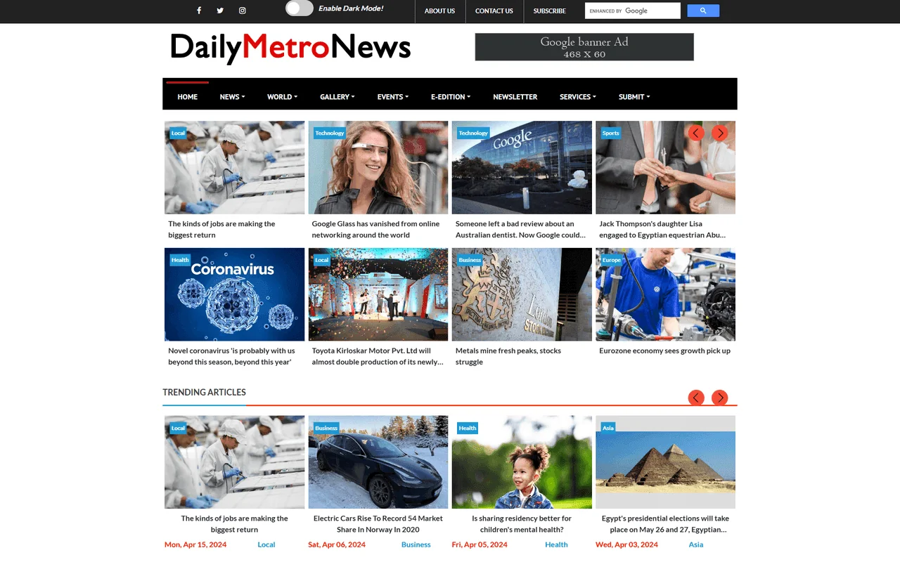 Preview of Template 116