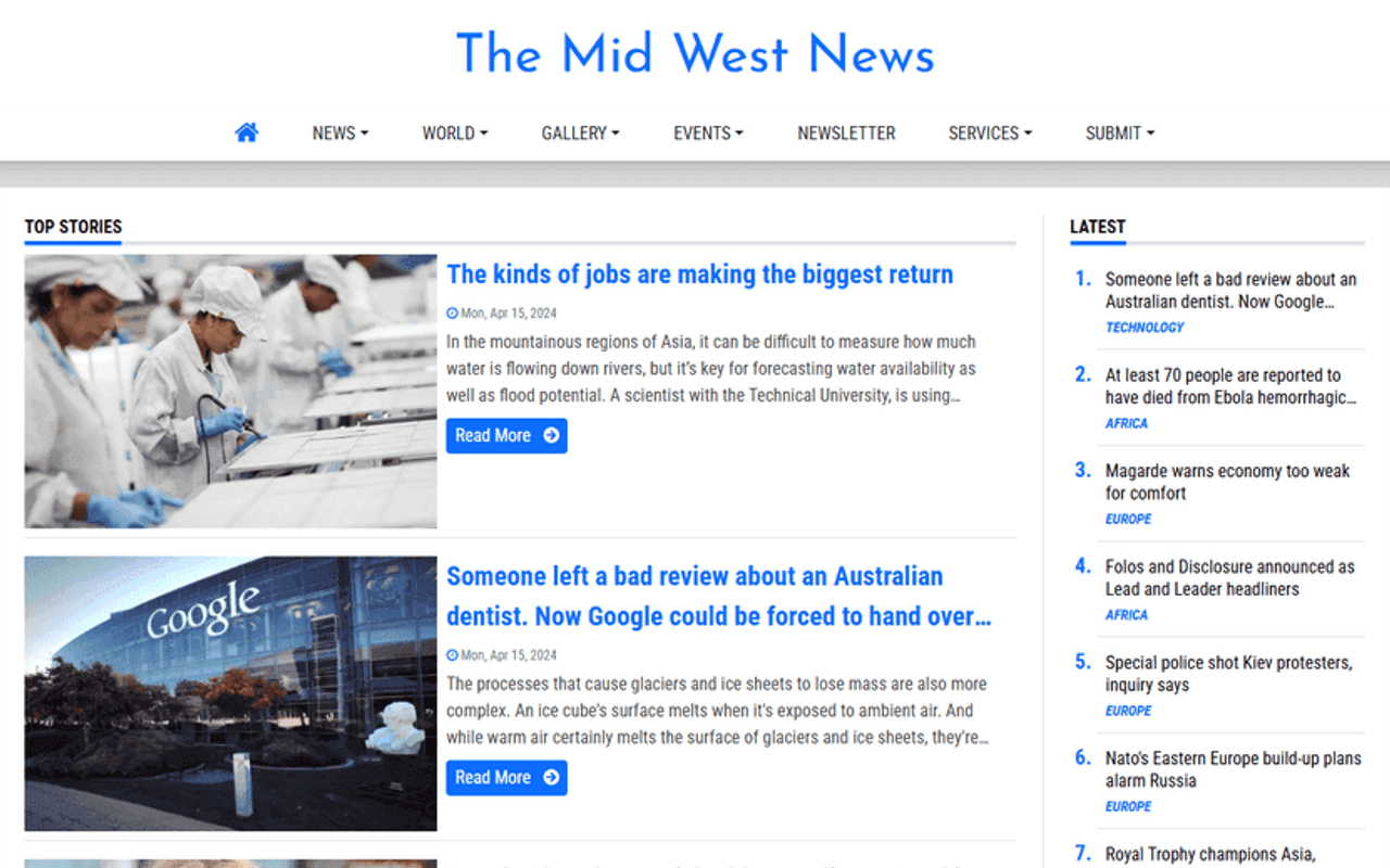 Preview of Template 113